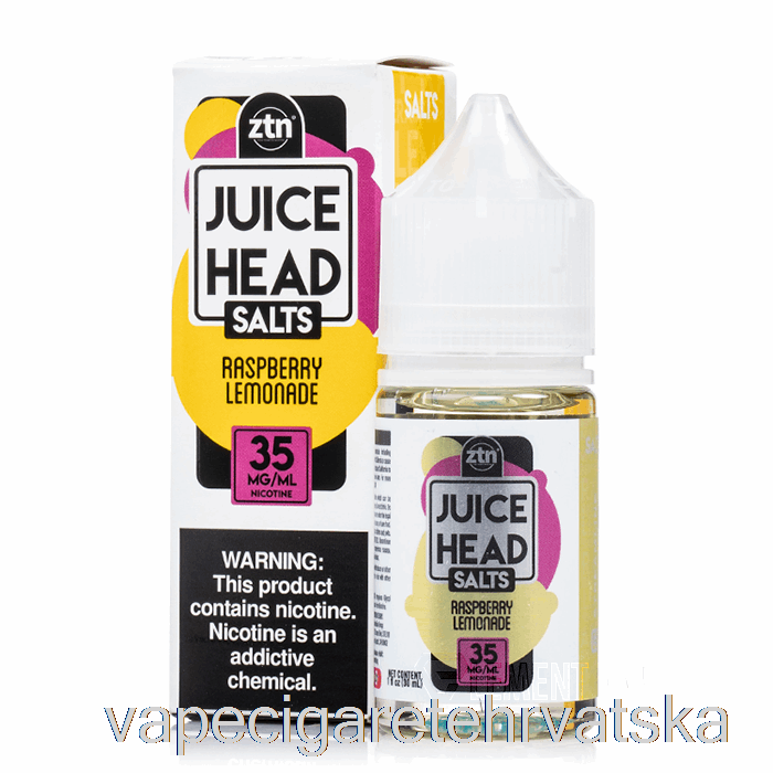 Vape Hrvatska Limunada Od Malina - Juice Head Soli - 30ml 50mg